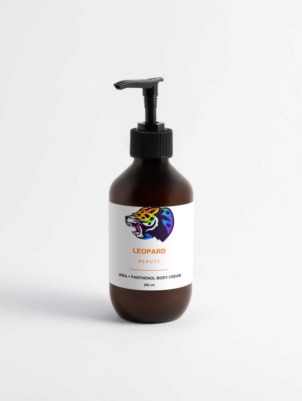 Crema corpo con urea 5% e pantenolo 2% - Flacone ambrato