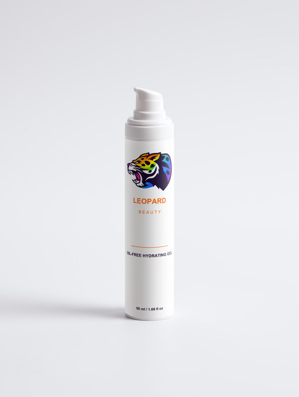 Gel viso idratante senza oli - Erogatore bianco